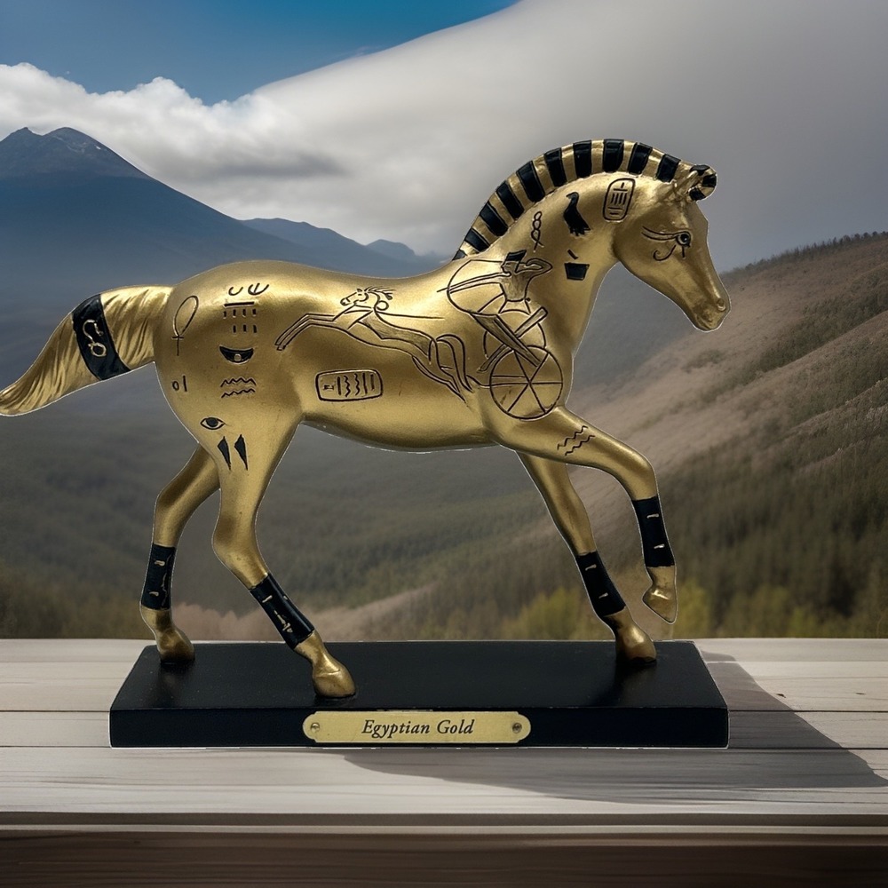 THE TRAIL OF PAINTED PONIES - EGYPTIAN GOLD - No Box